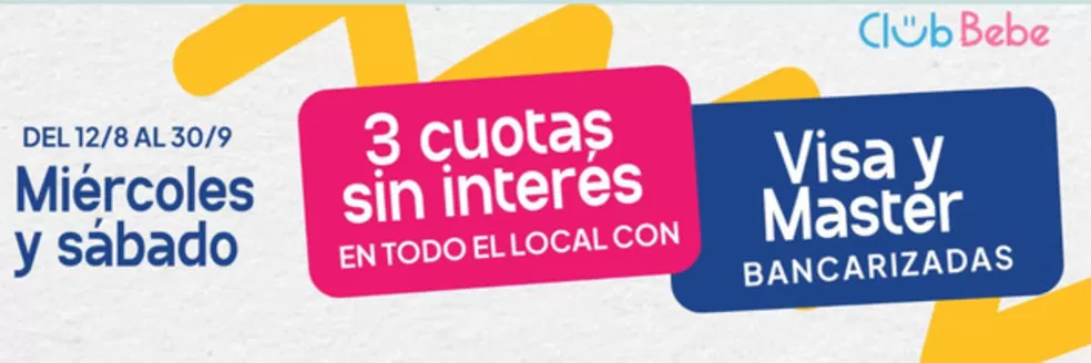 Catálogo Club Bebe | Promociones! | 2026-09-08T00:00:00.000Z - 2026-09-30T00:00:00.000Z