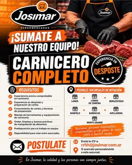 Catálogo Josimar | Ofertas Josimar | 2026-09-12T00:00:00.000Z - 2026-09-26T00:00:00.000Z