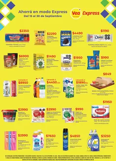 Catálogo Supermercados Vea | Folleto Vea Express Mendoza | 2026-09-15T00:00:00.000Z - 2026-09-30T00:00:00.000Z