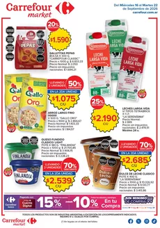 Catálogo Carrefour Market | Market Corrientes | 2026-09-16T00:00:00.000Z - 2026-09-23T00:00:00.000Z