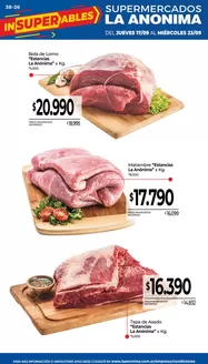Catálogo La Anonima en Puerto Madryn | Frescos | 2026-09-17T00:00:00.000Z - 2026-09-23T00:00:00.000Z