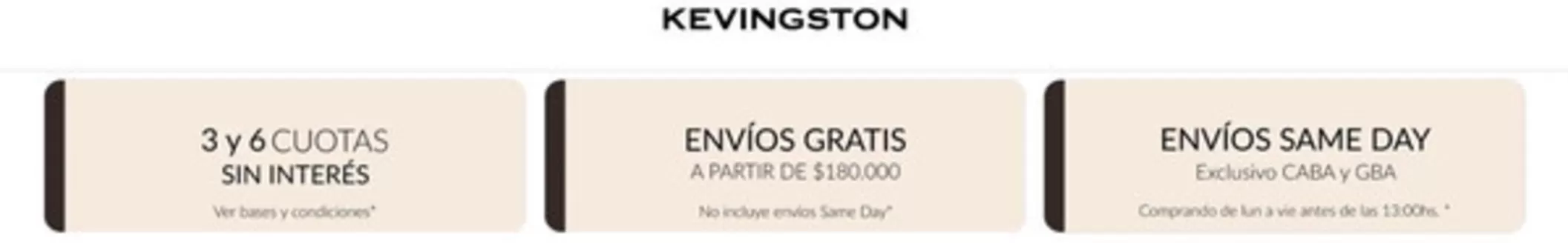 Catálogo Kevingston | Promociones! | 2026-09-18T00:00:00.000Z - 2026-10-07T00:00:00.000Z