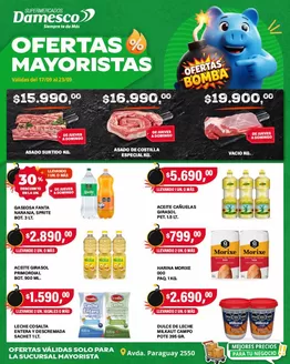 Catálogo Supermercados Damesco | Ofertas mayoristas 17 al 23 09 | 2026-09-17T00:00:00.000Z - 2026-09-23T00:00:00.000Z