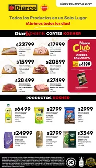 Catálogo Diarco | OFERTAS KOSHER | 2026-09-21T00:00:00.000Z - 2026-09-25T00:00:00.000Z