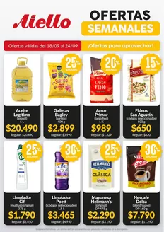Catálogo Supermercados Aiello | Ofertas Supermercados Aiello | 2026-09-18T00:00:00.000Z - 2026-09-24T00:00:00.000Z