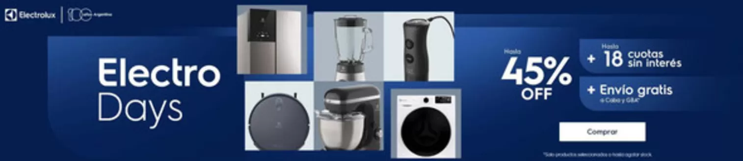 Catálogo Electrolux | Promocion! | 2026-09-23T00:00:00.000Z - 2026-09-30T00:00:00.000Z