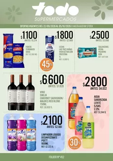 Catálogo Supermercados Todo | FOLDER TODO 452 | 2026-09-22T00:00:00.000Z - 2026-10-05T00:00:00.000Z