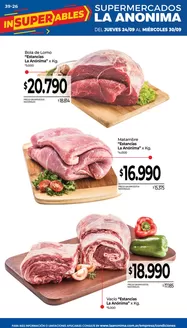 Catálogo La Anonima | Frescos | 2026-09-24T00:00:00.000Z - 2026-09-30T00:00:00.000Z