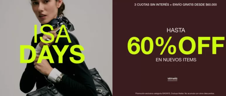 Catálogo Isadora | Hasta 60% off | 2026-09-25T00:00:00.000Z - 2026-10-12T00:00:00.000Z