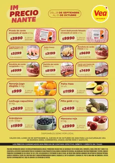 Catálogo Supermercados Vea | Volante Semanal BA y Nea | 2026-09-28T00:00:00.000Z - 2026-10-01T00:00:00.000Z