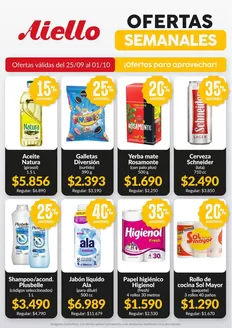 Catálogo Supermercados Aiello | Ofertas Supermercados Aiello | 2026-09-25T00:00:00.000Z - 2026-10-01T00:00:00.000Z