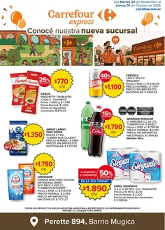 Catálogo Carrefour Express | Express Carlos H. Perette 894 CABA | 2026-09-29T00:00:00.000Z - 2026-10-01T00:00:00.000Z