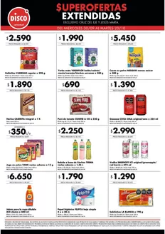 Catálogo Disco | Superofertas extendidas - Cruz del Eje y Jesus Maria | 2026-09-29T00:00:00.000Z - 2026-10-20T00:00:00.000Z