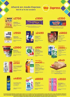 Catálogo Supermercados Vea en Microcentro | Folleto Vea Express de Mendoza | 2026-10-01T00:00:00.000Z - 2026-10-15T00:00:00.000Z