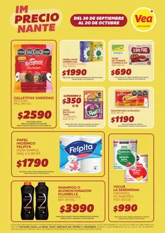 Catálogo Supermercados Vea | ImPRECIOnante NOA | 2026-09-30T00:00:00.000Z - 2026-10-20T00:00:00.000Z