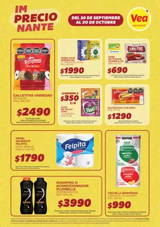 Catálogo Supermercados Vea en Francisco Álvarez | Volante imPRECIOnante BA Nea Chubut | 2026-09-30T00:00:00.000Z - 2026-10-20T00:00:00.000Z