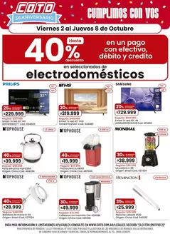 Catálogo Coto en Glew | Coto Electro Motivo 2 2 | 2026-10-02T00:00:00.000Z - 2026-10-08T00:00:00.000Z