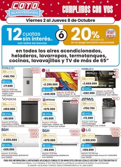 Catálogo Coto en Glew | Coto Electro Motivo 1 2 | 2026-10-02T00:00:00.000Z - 2026-10-08T00:00:00.000Z