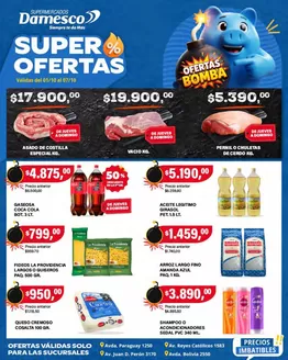 Catálogo Supermercados Damesco | Ofertas minorista 1 al 7 10 | 2026-10-01T00:00:00.000Z - 2026-10-07T00:00:00.000Z