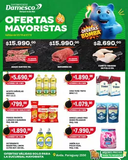 Catálogo Supermercados Damesco | Oferta mayorista 1 al 7 10 | 2026-10-01T00:00:00.000Z - 2026-10-07T00:00:00.000Z