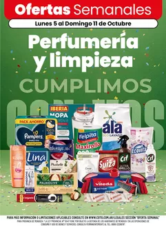 Catálogo Coto en Zárate | Coto Revista Semanal Perfumería | 2026-10-05T00:00:00.000Z - 2026-10-11T00:00:00.000Z