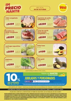 Catálogo Supermercados Vea en Villa Ballester | Volante Semanal Chubut | 2026-10-05T00:00:00.000Z - 2026-10-08T00:00:00.000Z