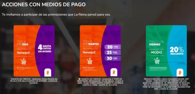 Catálogo Supermercados La Reina | Promociones bancarias! | 2026-10-06T00:00:00.000Z - 2026-10-22T00:00:00.000Z
