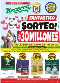 Catálogo Supermercados Becerra | Ofertas Supermercados Becerra | 2026-10-07T00:00:00.000Z - 2026-10-18T00:00:00.000Z