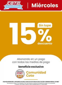 Catálogo Coto | Coto Comunidad Octubre | 2026-10-01T00:00:00.000Z - 2026-10-31T00:00:00.000Z