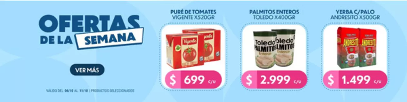 Catálogo Supermercados Toledo | Ofertas especiales atractivas para todos | 2026-10-06T00:00:00.000Z - 2026-10-11T00:00:00.000Z