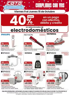 Catálogo Coto en La Reja | Coto Electro Motivo 2 | 2026-10-09T00:00:00.000Z - 2026-10-15T00:00:00.000Z