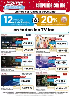 Catálogo Coto en La Reja | Coto Electro Motivo 3 | 2026-10-09T00:00:00.000Z - 2026-10-15T00:00:00.000Z