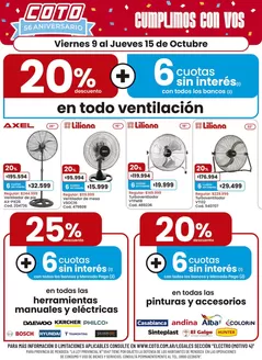 Catálogo Coto en La Reja | Coto Electro Motivo 4 | 2026-10-09T00:00:00.000Z - 2026-10-15T00:00:00.000Z