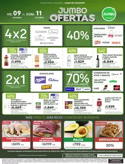 Catálogo Jumbo en Gobernador Crespo | Ofertas Comodoro | 2026-10-08T00:00:00.000Z - 2026-10-11T00:00:00.000Z