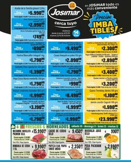 Catálogo Josimar | Ofertas Josimar | 2026-10-09T00:00:00.000Z - 2026-10-22T00:00:00.000Z