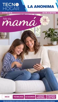 Catálogo La Anonima en Puerto Santa Cruz | Tecno Hogar Madre | 2026-10-08T00:00:00.000Z - 2026-10-20T00:00:00.000Z