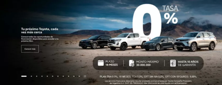 Catálogo Toyota | Promocion! | 2026-10-13T00:00:00.000Z - 2026-10-29T00:00:00.000Z