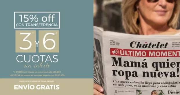 Catálogo Chatelet | Promociones! | 2026-10-15T00:00:00.000Z - 2026-10-30T00:00:00.000Z