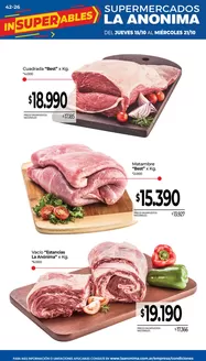 Catálogo La Anonima en San Antonio Oeste | Frescos | 2026-10-15T00:00:00.000Z - 2026-10-21T00:00:00.000Z