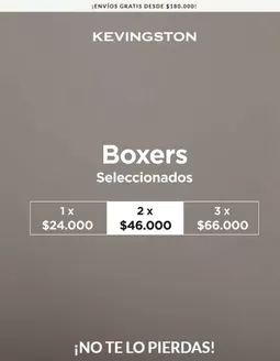 Catálogo Kevingston | Promociones! | 2026-10-16T00:00:00.000Z - 2026-10-31T00:00:00.000Z