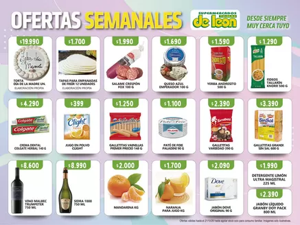 Catálogo Supermercado Tomas de Leon | Ofertas Supermercado Tomas de Leon | 2026-10-17T00:00:00.000Z - 2026-10-21T00:00:00.000Z