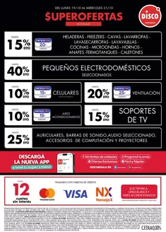 Catálogo Disco | Ofertas Electro T. Libre y más | 2026-10-18T00:00:00.000Z - 2026-10-29T00:00:00.000Z