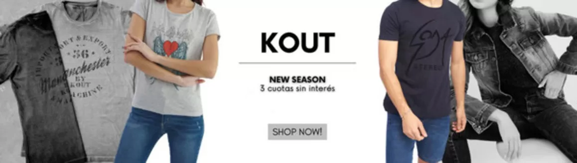Catálogo Kout | 3 cuotas sin interes | 2026-10-21T00:00:00.000Z - 2026-11-05T00:00:00.000Z