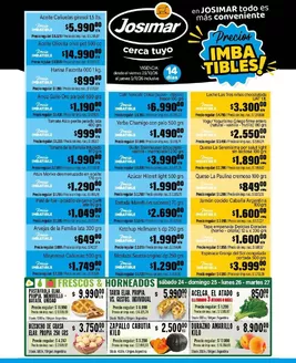 Catálogo Josimar | Ofertas Josimar | 2026-10-23T00:00:00.000Z - 2026-11-05T00:00:00.000Z