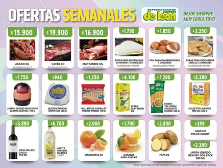 Catálogo Supermercado Tomas de Leon en Marcos Paz (Buenos Aires) | Ofertas Supermercado Tomas de Leon | 2026-10-24T00:00:00.000Z - 2026-10-28T00:00:00.000Z