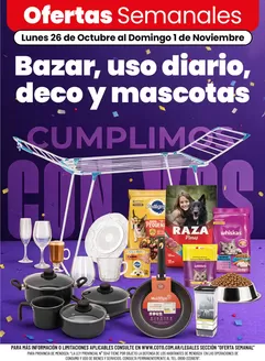 Catálogo Coto | Coto Revista Semanal Hogar | 2026-10-26T00:00:00.000Z - 2026-11-01T00:00:00.000Z