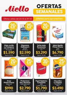 Catálogo Supermercados Aiello | Ofertas Supermercados Aiello | 2026-10-23T00:00:00.000Z - 2026-10-29T00:00:00.000Z
