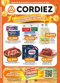 Catálogo Cordiez | Ofertas Cordiez | 2026-10-29T00:00:00.000Z - 2026-11-11T00:00:00.000Z