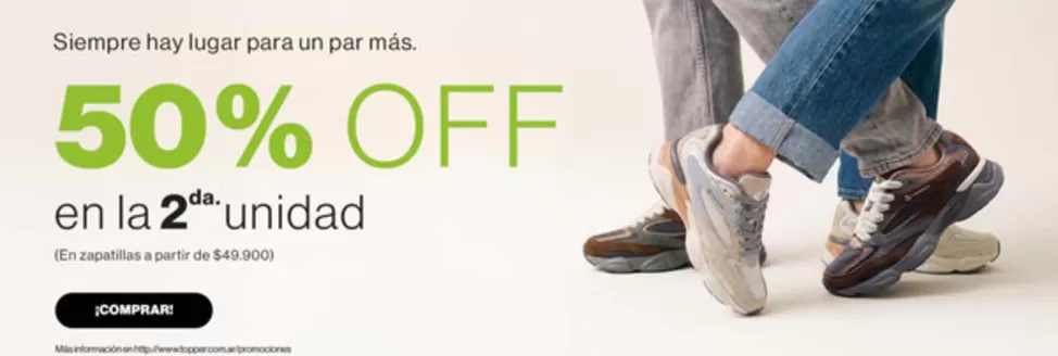 Catálogo Topper | Hasta 50% off | 2026-10-29T00:00:00.000Z - 2026-11-10T00:00:00.000Z