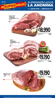 Catálogo La Anonima en Neuquén | Frescos | 2026-10-29T00:00:00.000Z - 2026-11-04T00:00:00.000Z
